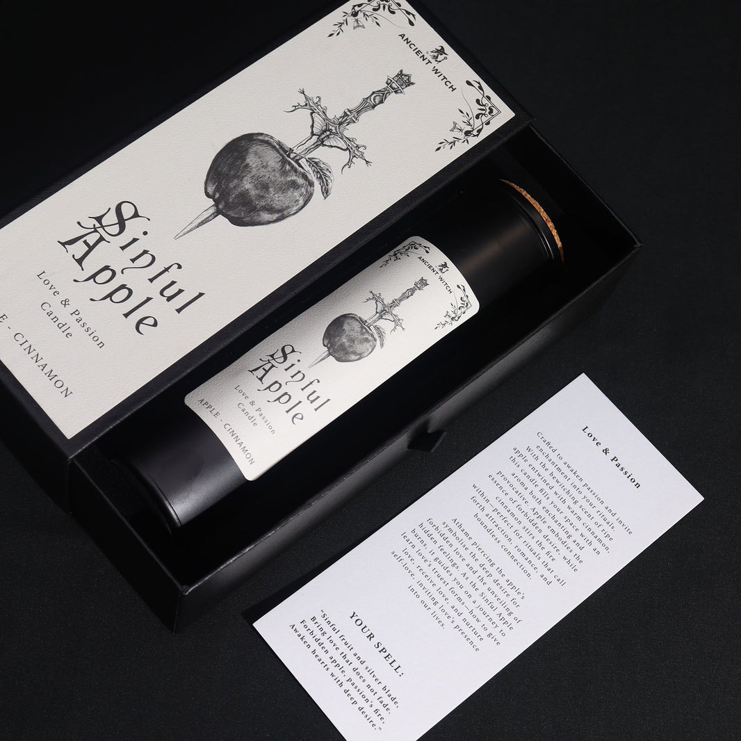 Ancient Witch Purification Candles - Sinful Apple