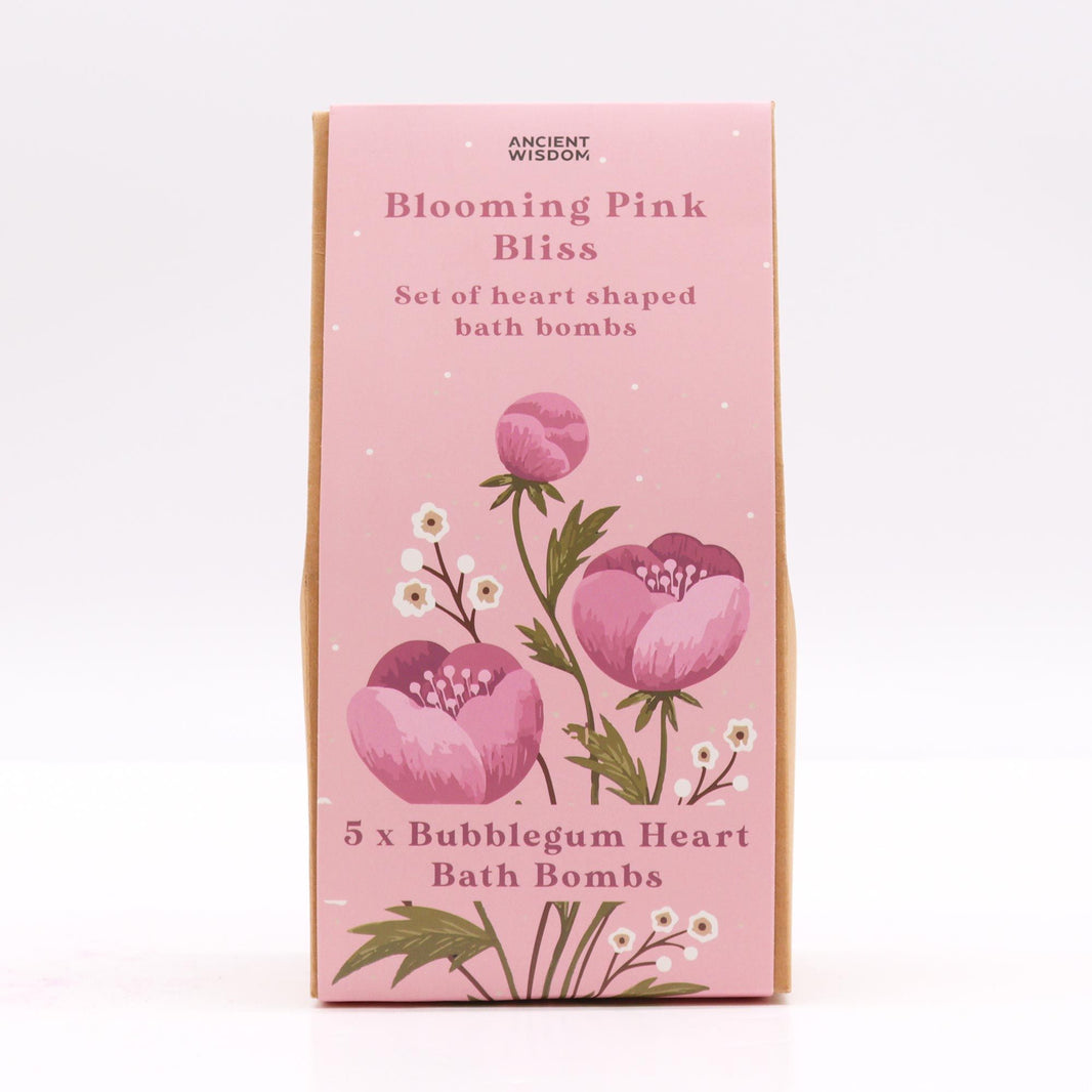 Blooming Pink Bliss Bath Heart Gift Set 350g