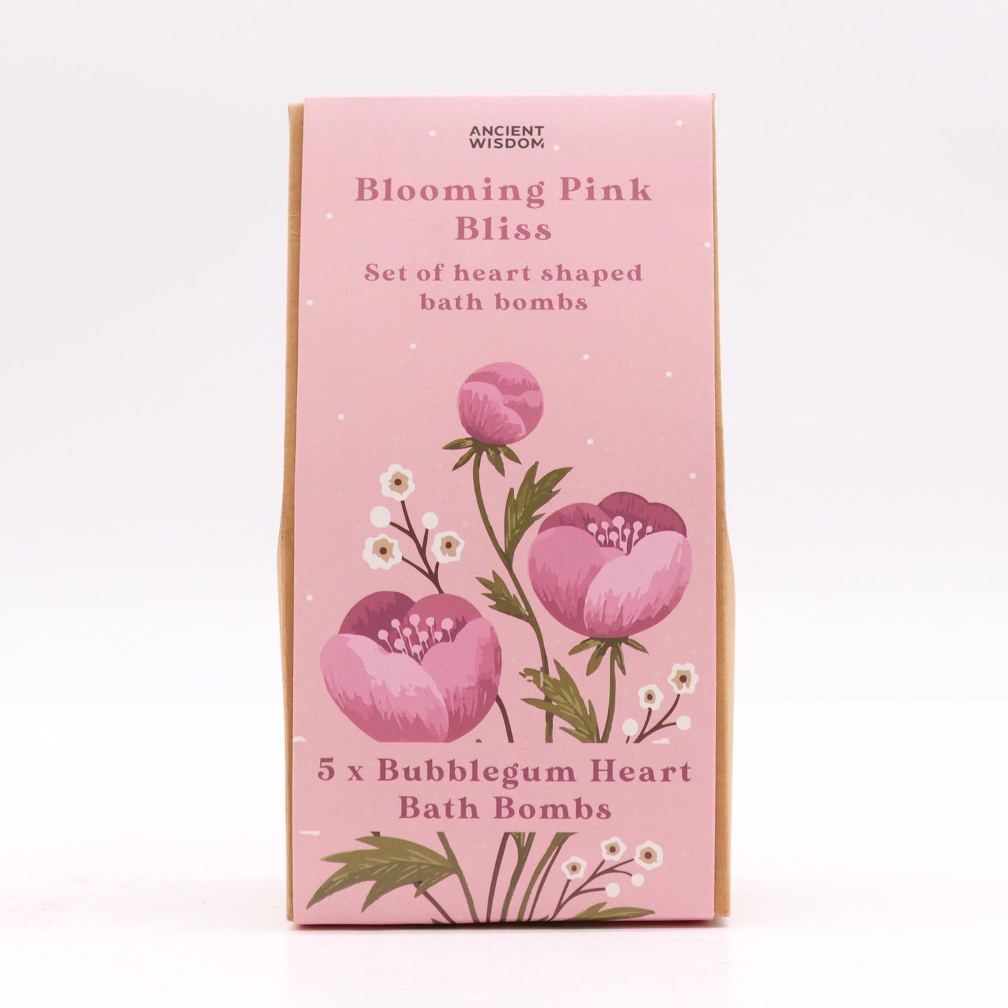 Blooming Pink Bliss Bath Heart Gift Set 350g