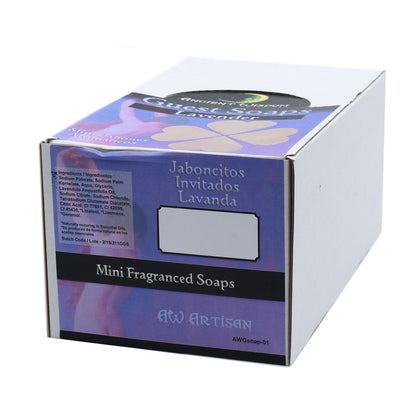 Heart Guest Soaps - Lavender (10x20g)