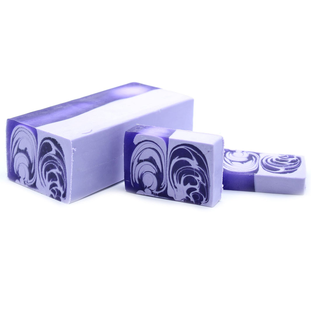 Hand-crafted Soap - Lilac - Slice 115g