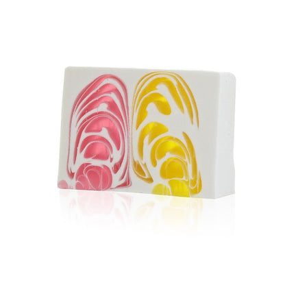Hand-crafted  Soap - Orchid - Slice 115g