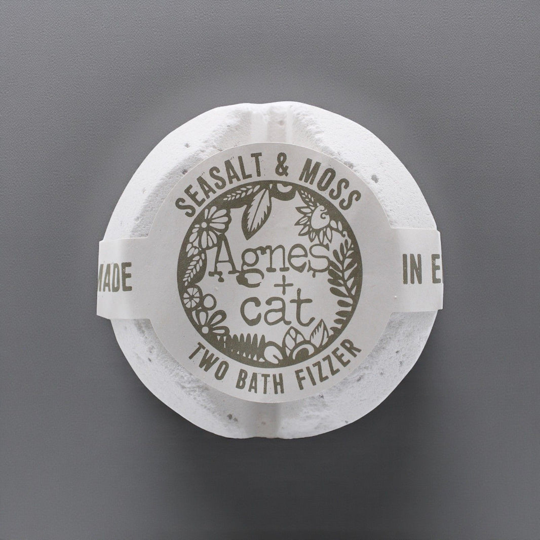 Bath Fizzer - Seasalt and Moss 200g