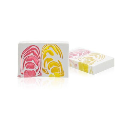 Hand-crafted  Soap - Orchid - Slice 115g