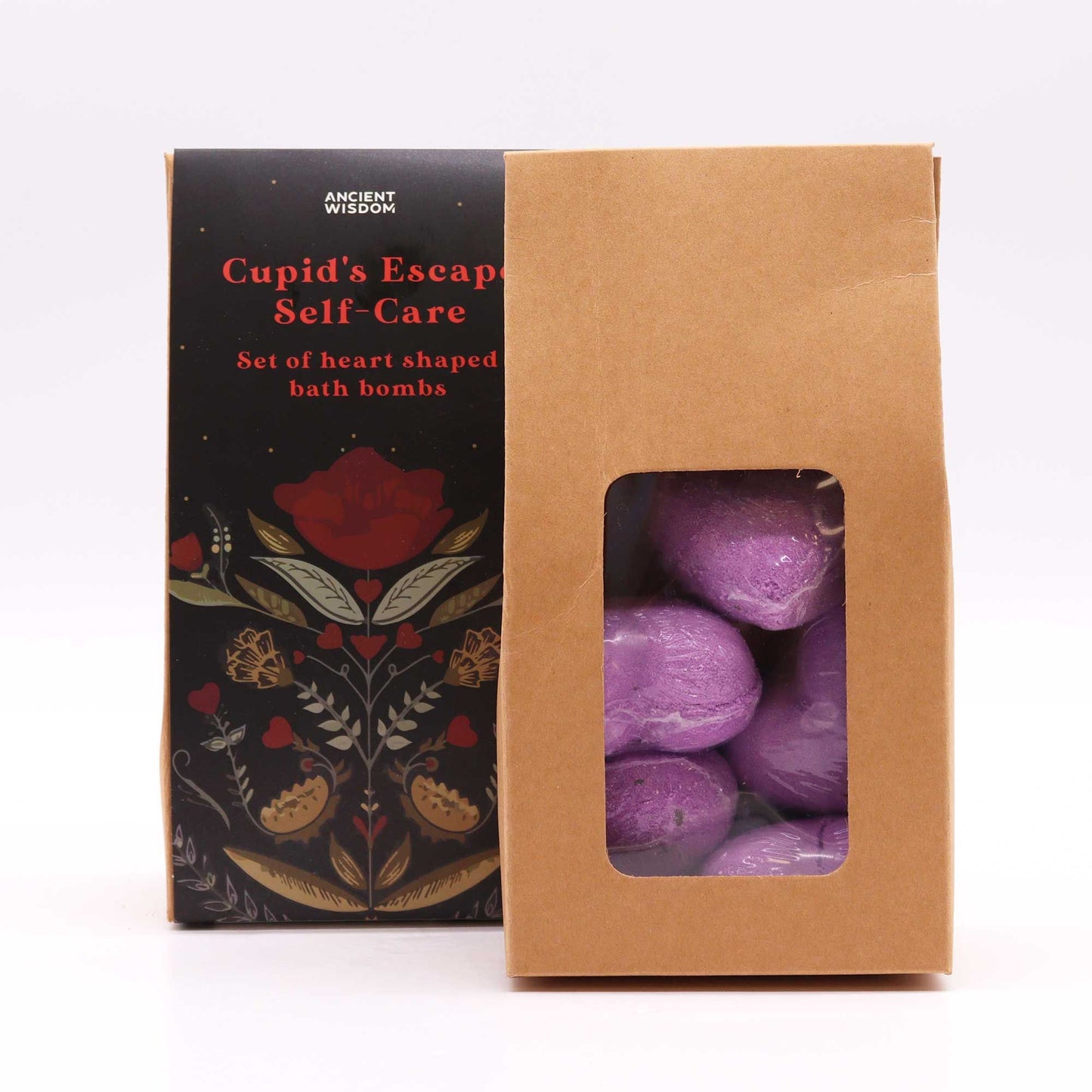 Cupid's Escape Self Care Bath Heart Gift Set 350g