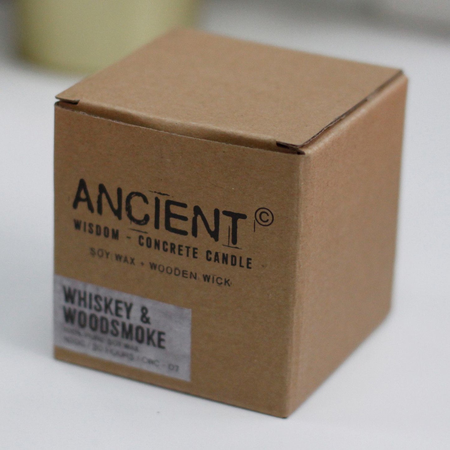 Pot Concrete Soy Candle - Beige - Coffee in the Club