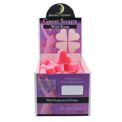 Heart Guest Soaps - Wild Rose (10x20g)