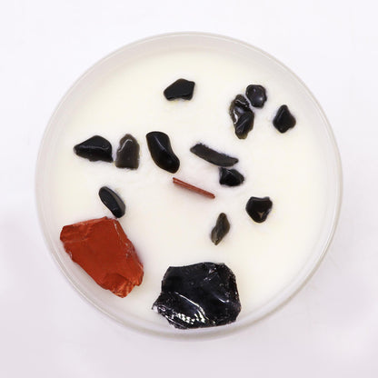 Chakra Crystal Candle - Root Chakra