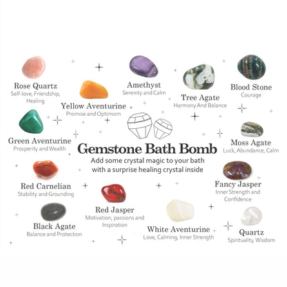 Gemstone Bath Bomb - Mistress Fragrance 190g