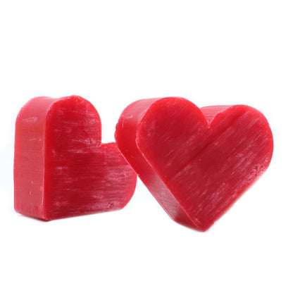 Heart Guest Soaps - Raspberry (10x20g)