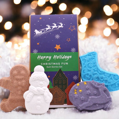 Christmas Fun Bath Bomb Gift Pack 250g