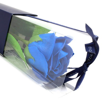 Single Rose - Blue Rose