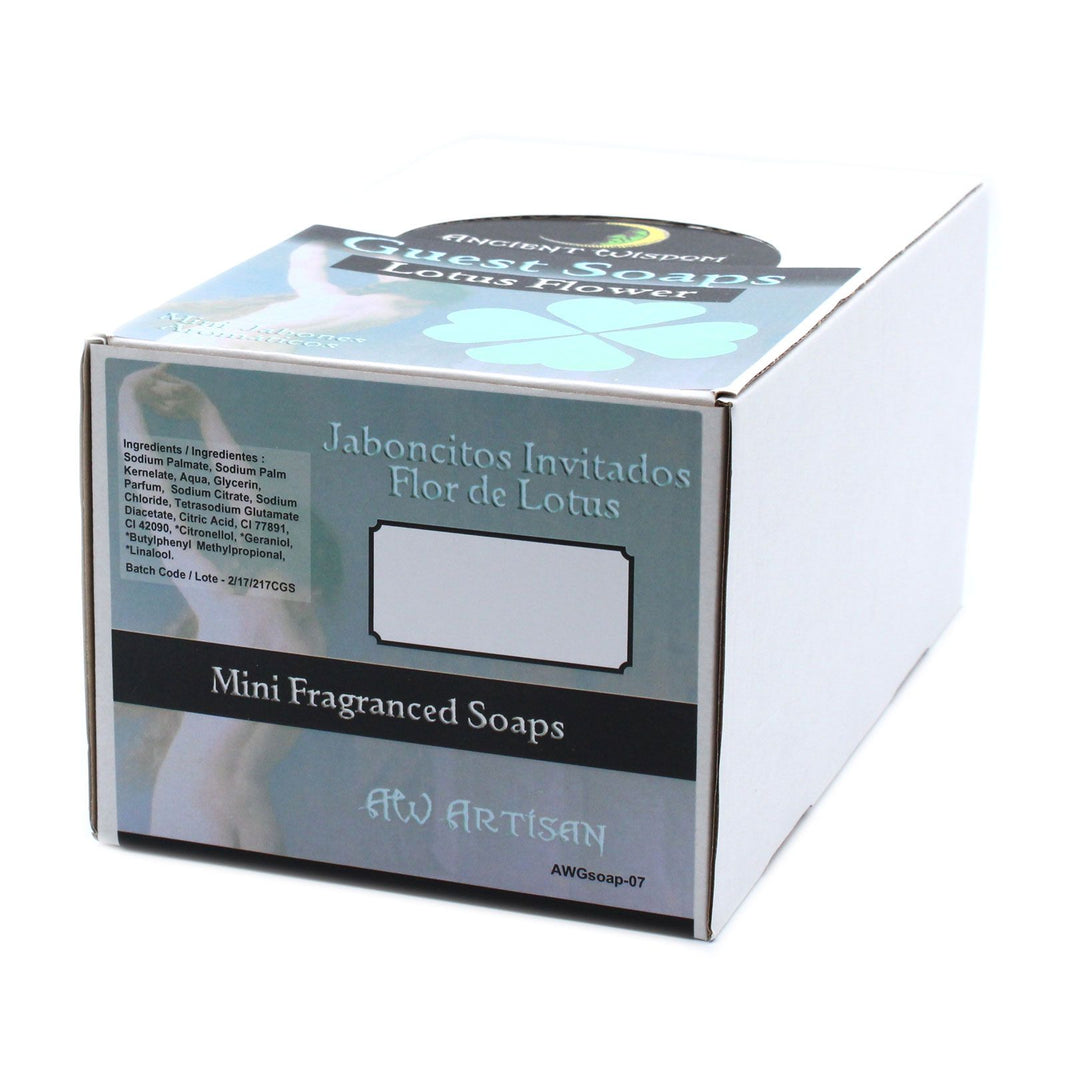 Heart Guest Soaps - Lotus Flower (10x20g)