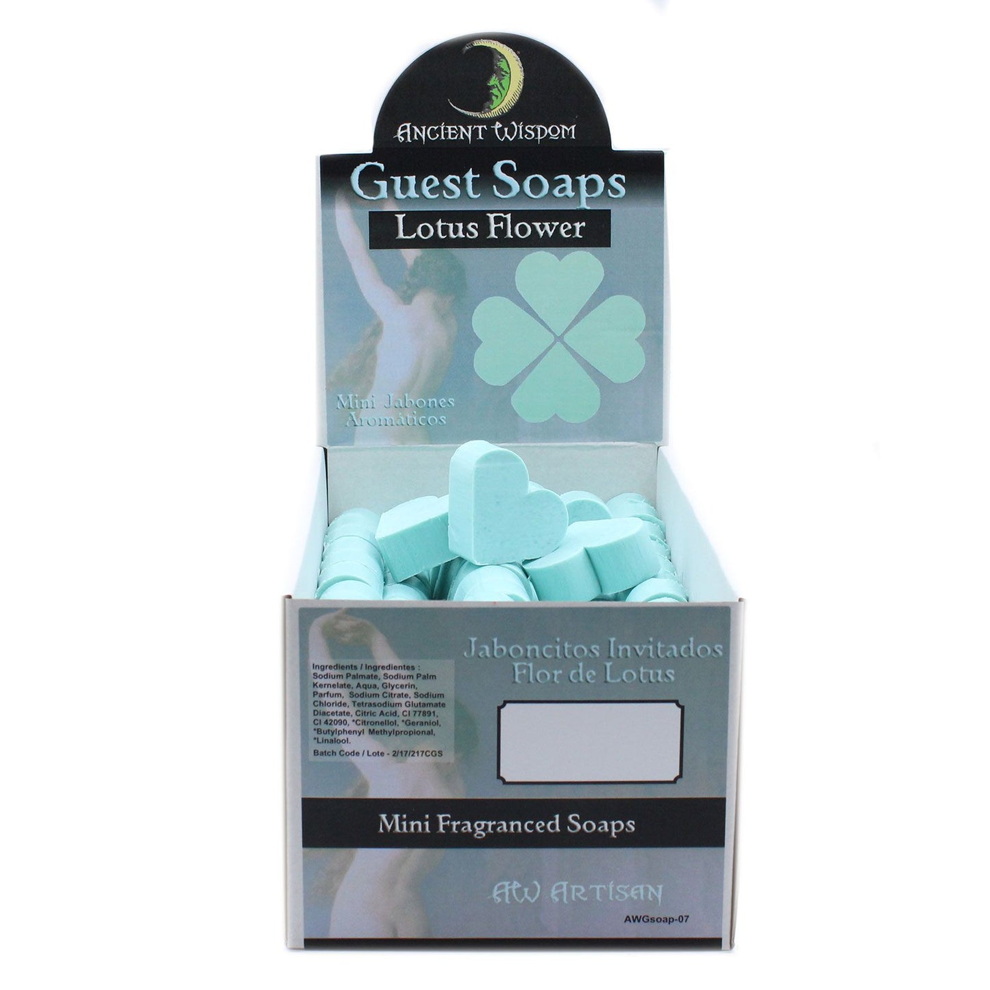 Heart Guest Soaps - Lotus Flower (10x20g)