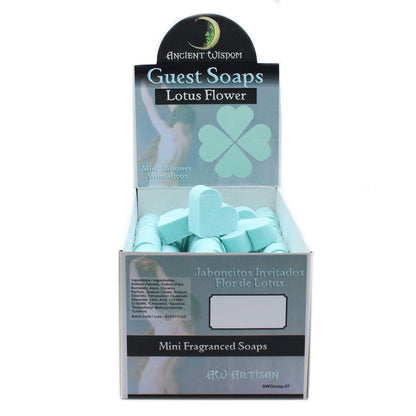 Heart Guest Soaps - Lotus Flower (10x20g)