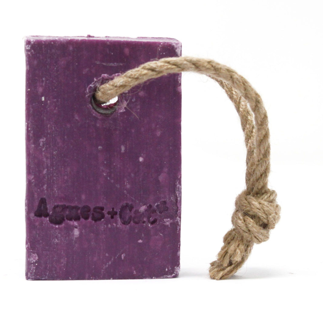 Soap On A Rope - Pressed Peonies 150g