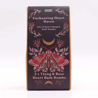 Enchanting Heart Heaven Bath Heart Gift Set 350g