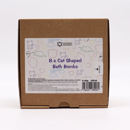 Cat Bathbomb 80g - Banana