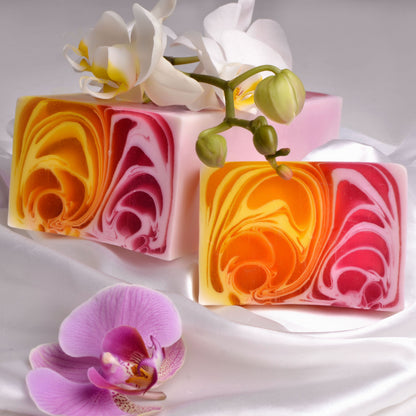 Handcrafted Soap Loaf 1.2Kg - Orchid