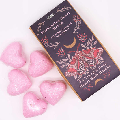 Enchanting Heart Heaven Bath Heart Gift Set 350g