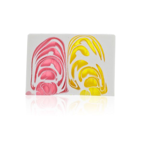 Hand-crafted  Soap - Orchid - Slice 115g