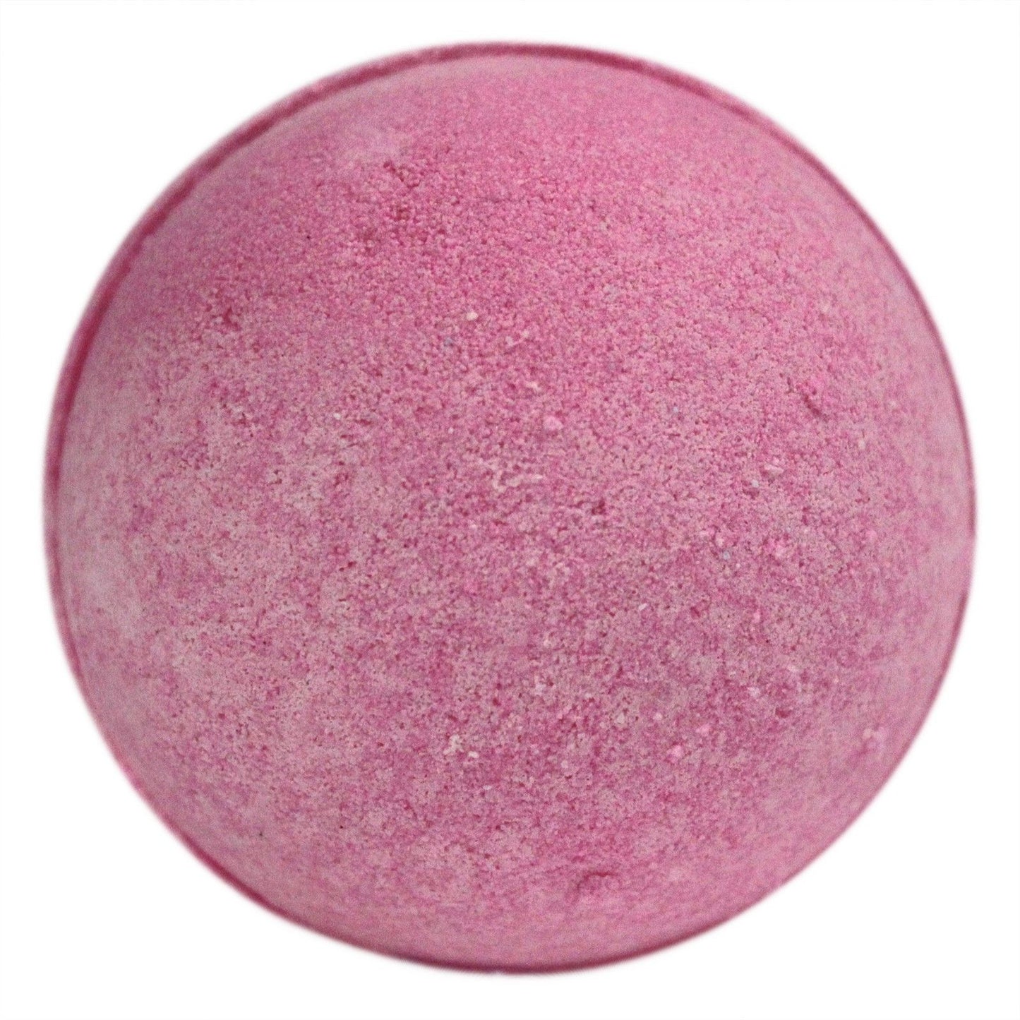 Large 180g pink and purple Very Berry bath bomb featuring a textured, fizzy surface for a luxurious soak.