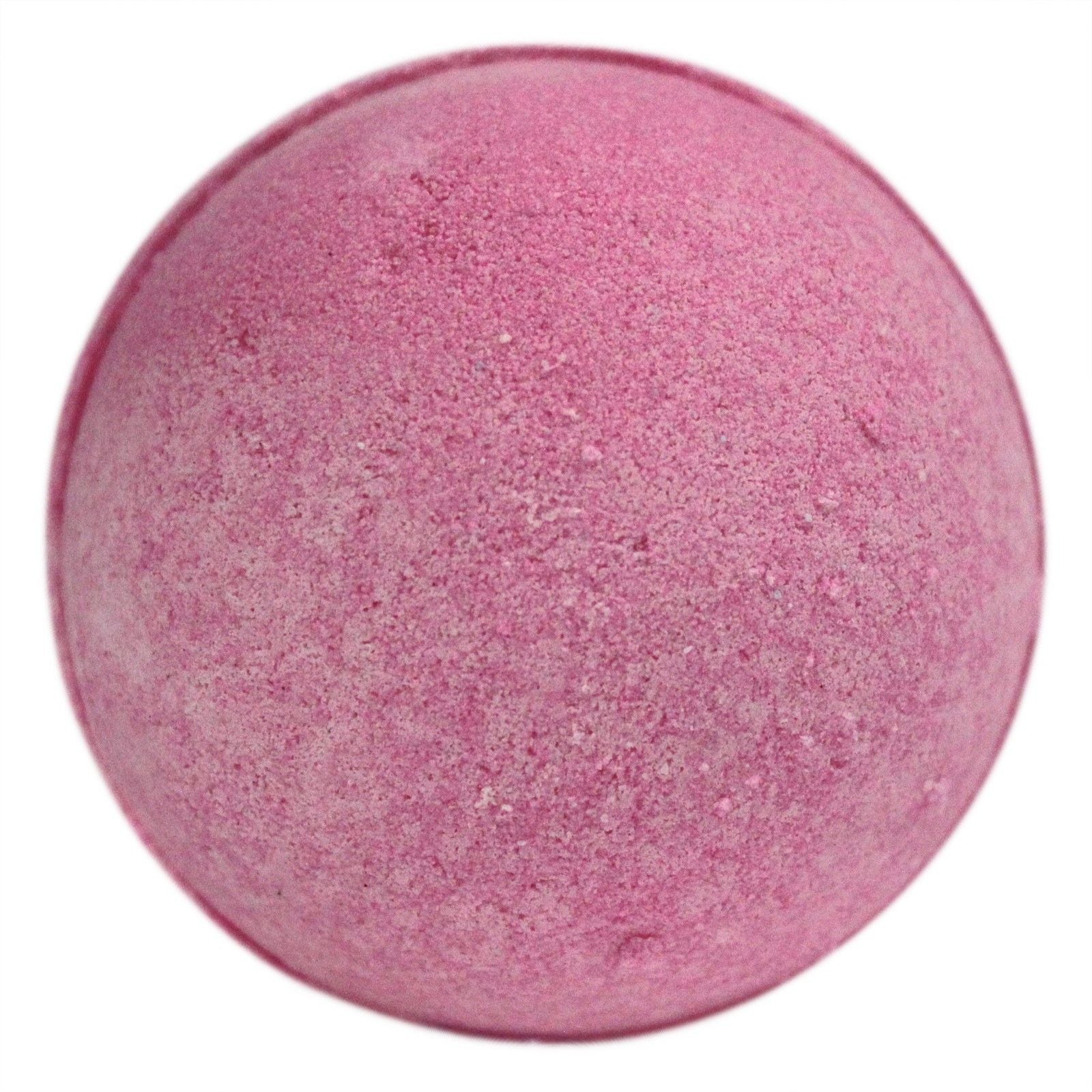 Large 180g pink and purple Very Berry bath bomb featuring a textured, fizzy surface for a luxurious soak.