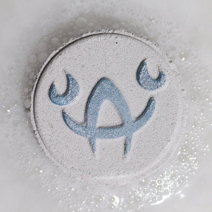 Set of Zodiac Bath Fizzers with Horoscope - Cancer