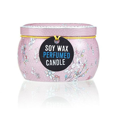 Art Tin Candle - Friendly Messages