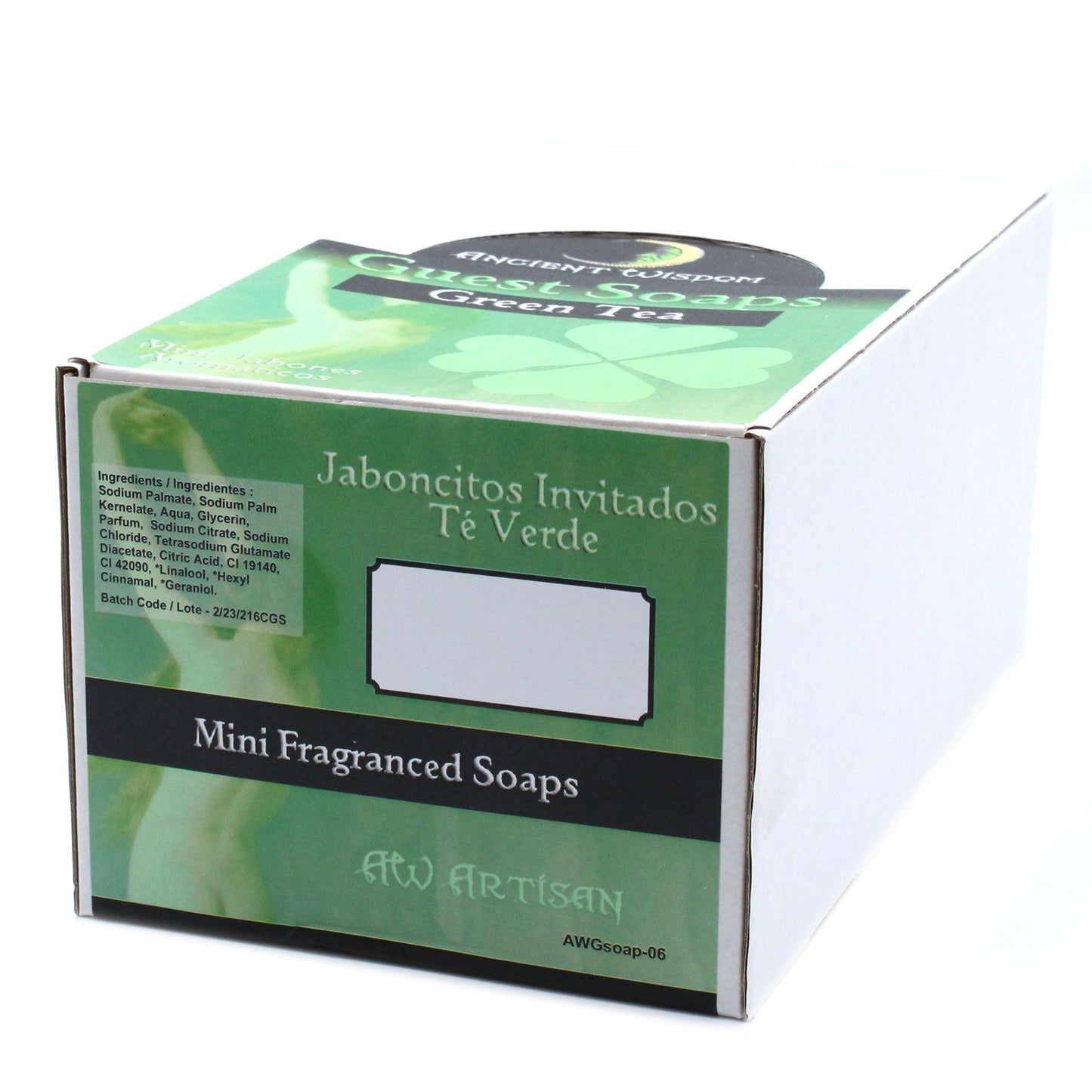 Heart Guest Soaps - Green Tea (10x20g)