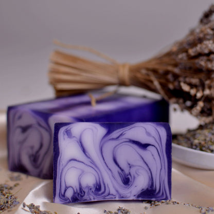 Hand-crafted Soap - Lavender - Slice 100g
