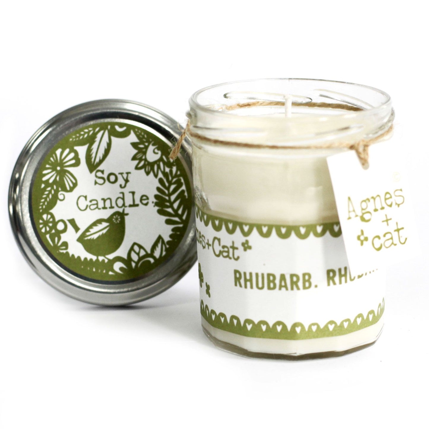 Gift Box - Rhubarb (Candle) + White Fig & Fell Berry (Fizz)