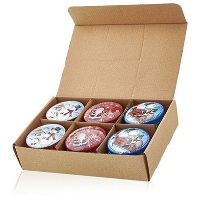 Art Tin Candle - Vintage Christmas