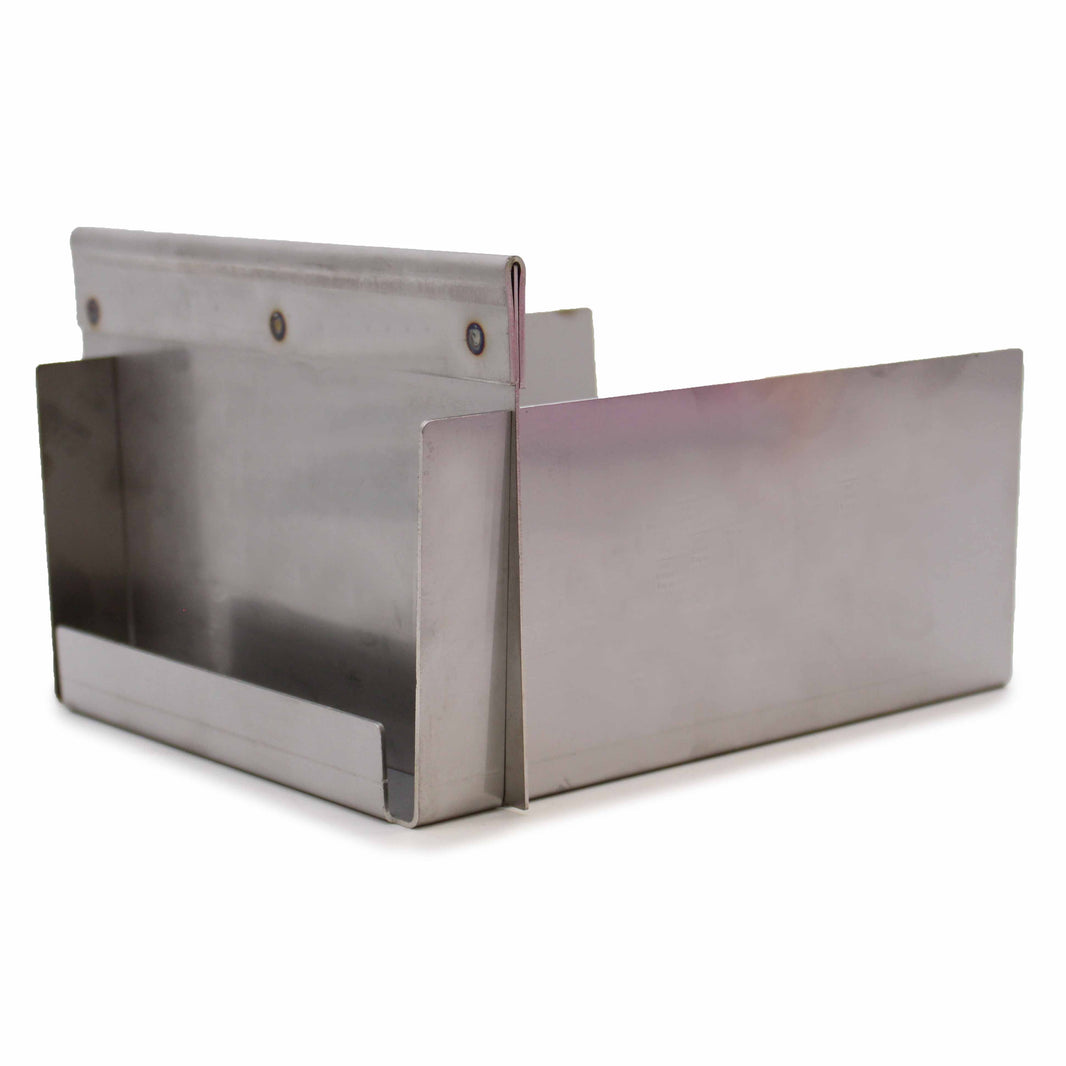 A stainless steel soap loaf cutting tool with a handle and adjustable wire, used for slicing handmade soap bars.