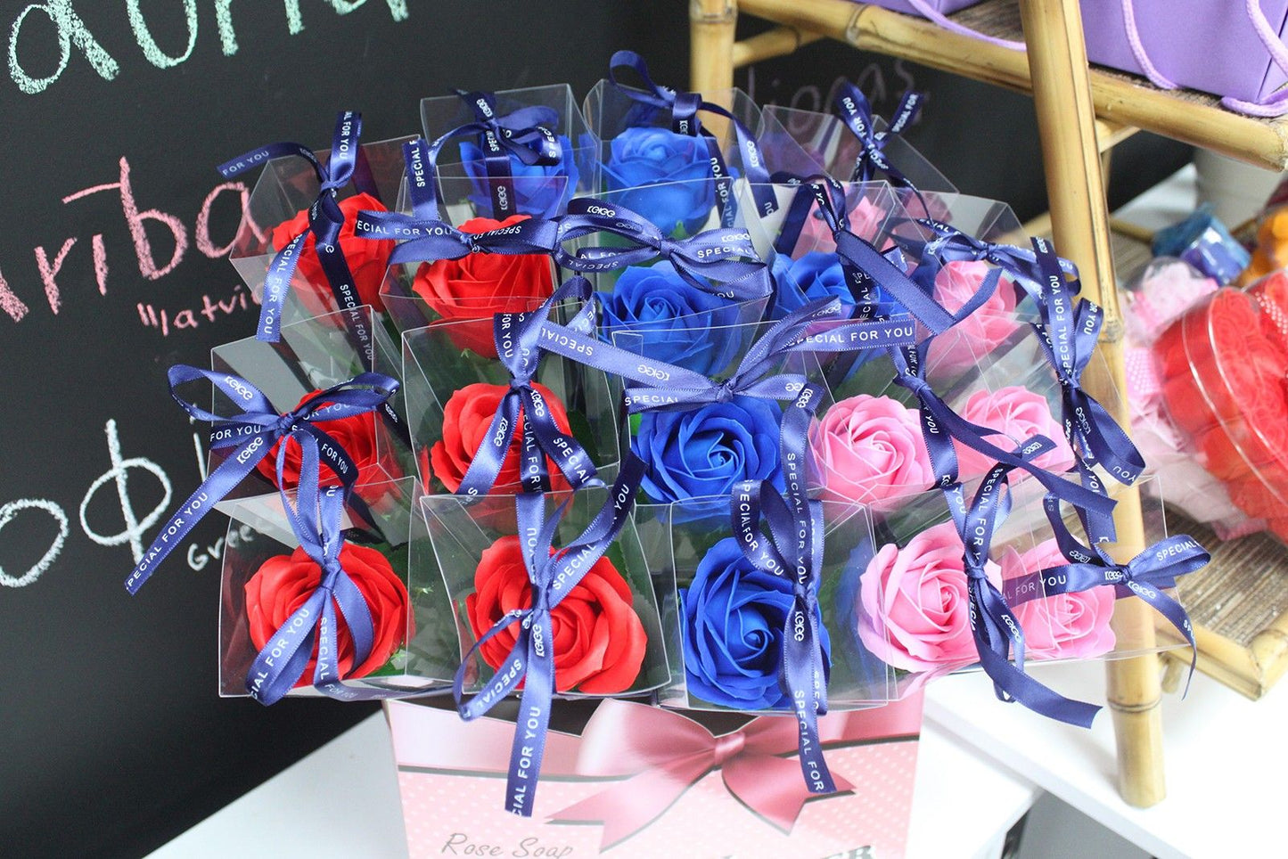 Single Rose - Blue Rose